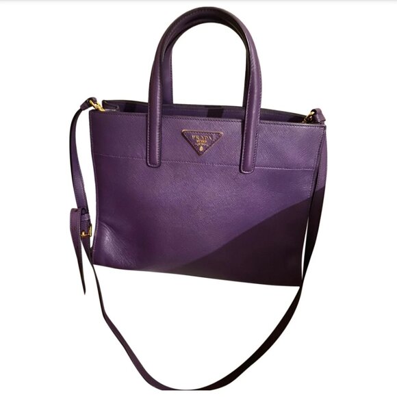 Prada Handbags - Prada Leather Satchel Bag 650-052825